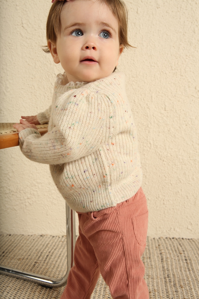 BB jumper frill collar MULTICOLOR