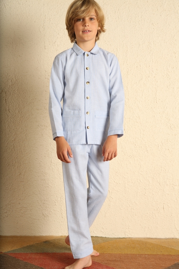 Fabric pyjamas bui BLUE STRIPE