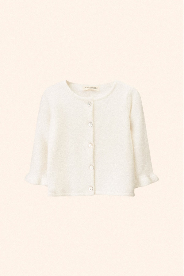 BB cardigan mousseux OFF WHITE